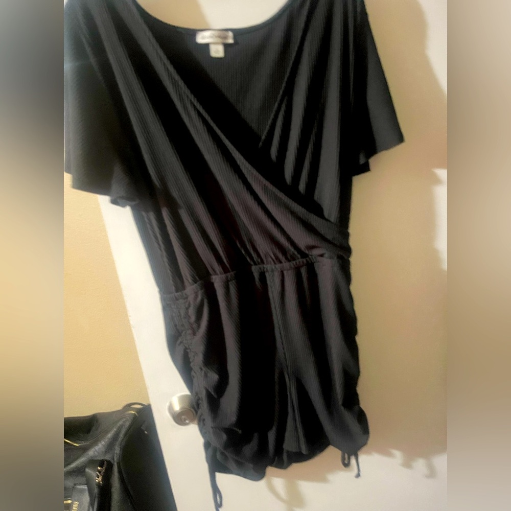 Sexy black romper